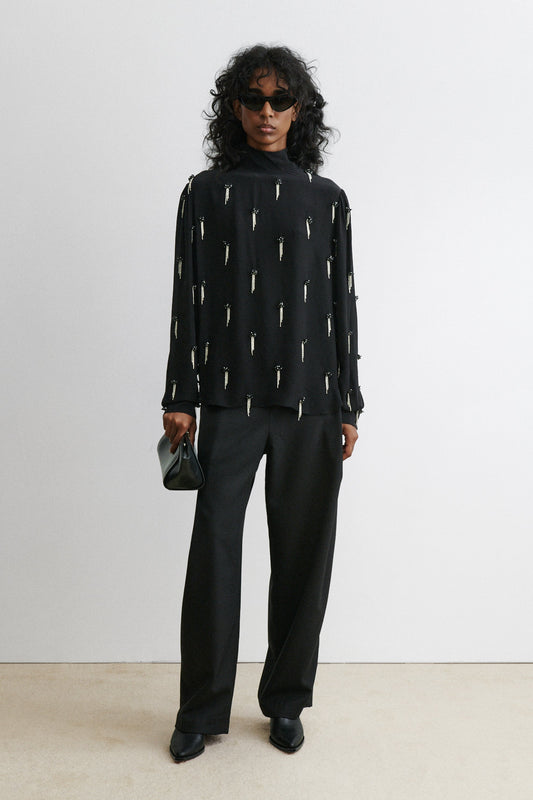 Prina Top Black - Rachel Comey