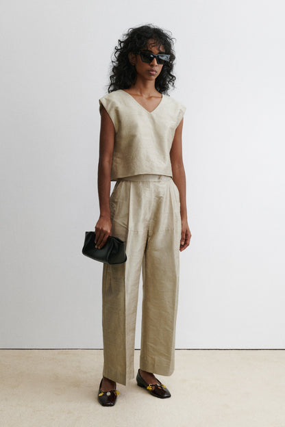 Quigley Top Steel Grey - Rachel Comey