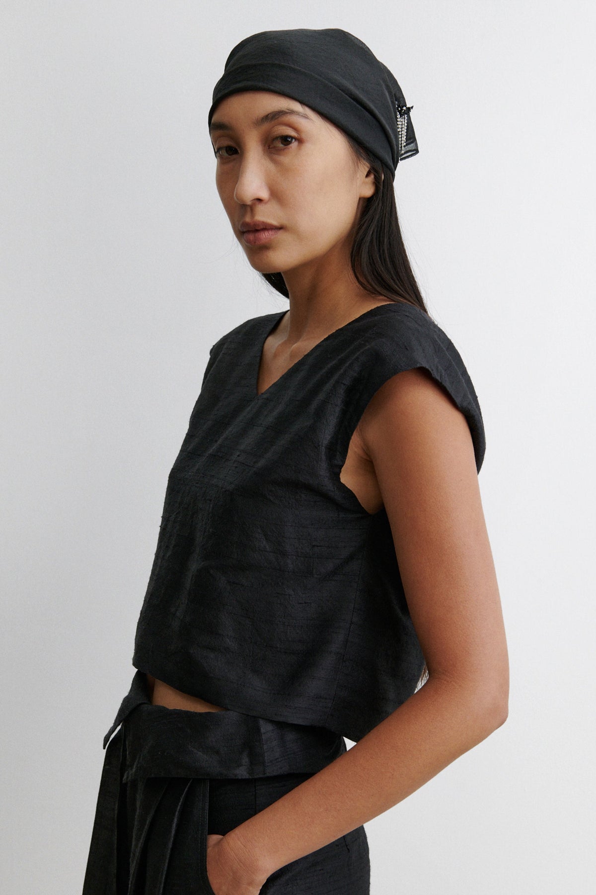 Quigley Top Steel Grey - Rachel Comey