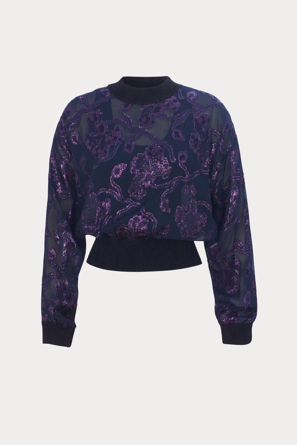 Notte Top Midnight Purple - Rachel Comey