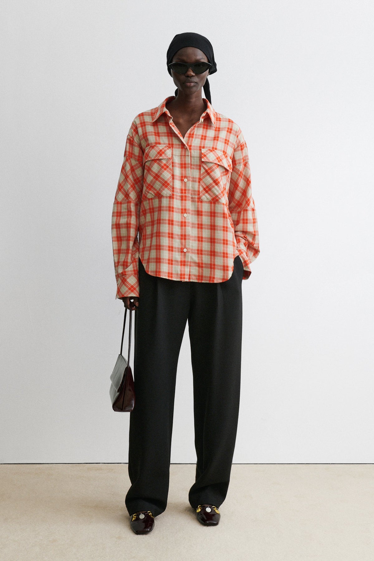 Jimi Shirt Red - Rachel Comey