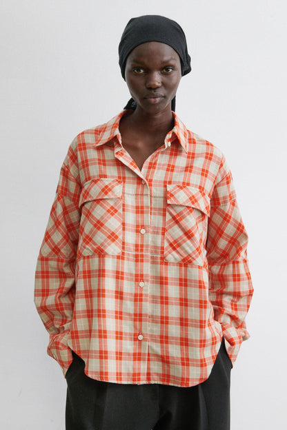 Jimi Shirt Red - Rachel Comey