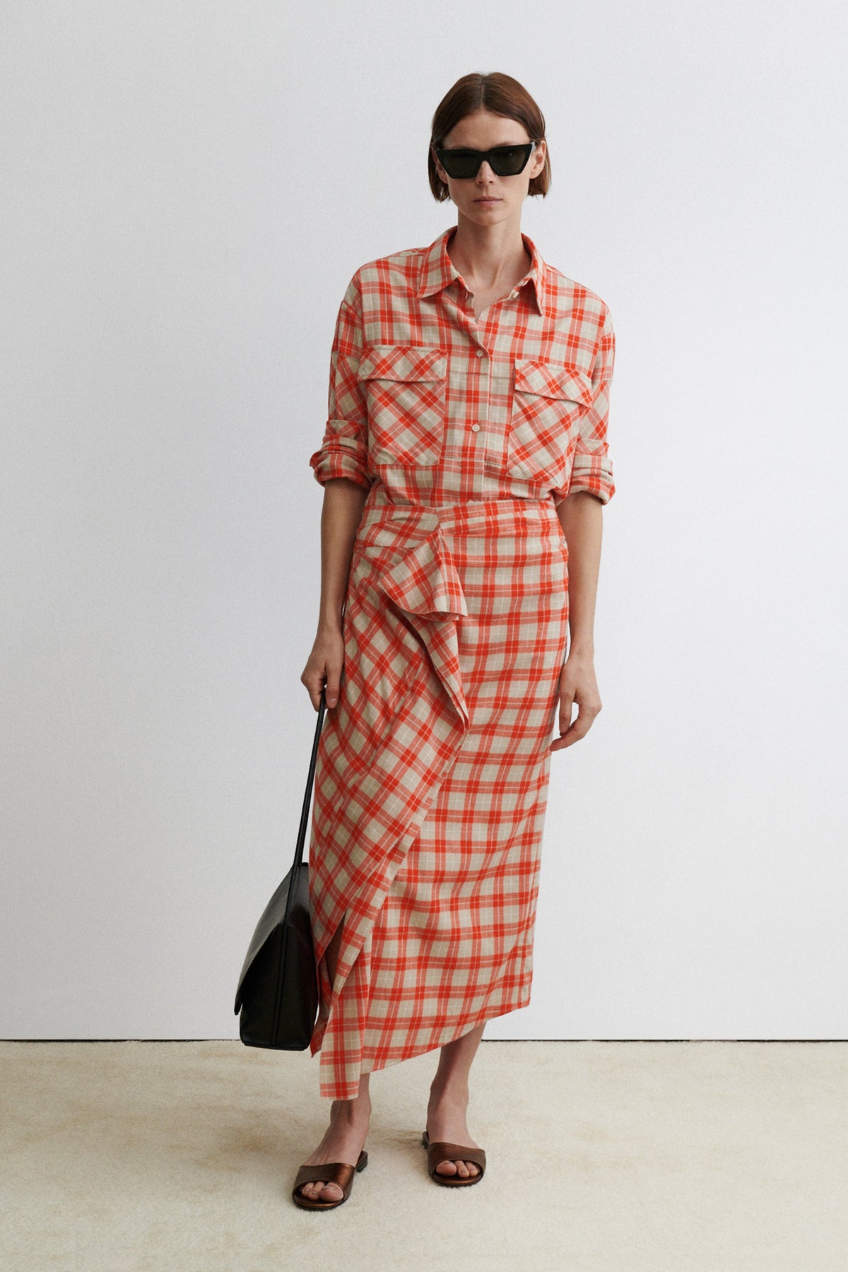 Jimi Shirt Red - Rachel Comey