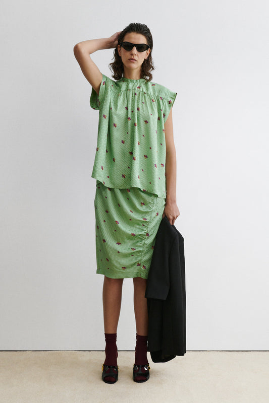 Mozby Top Celedon - Rachel Comey