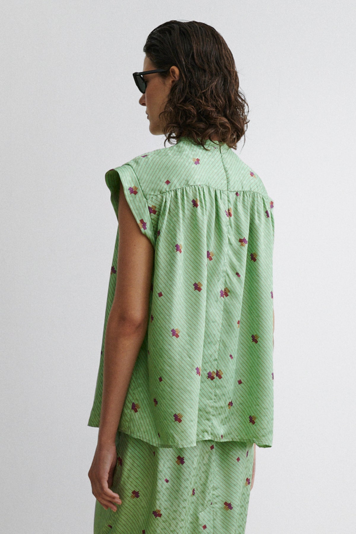 Mozby Top Celedon - Rachel Comey