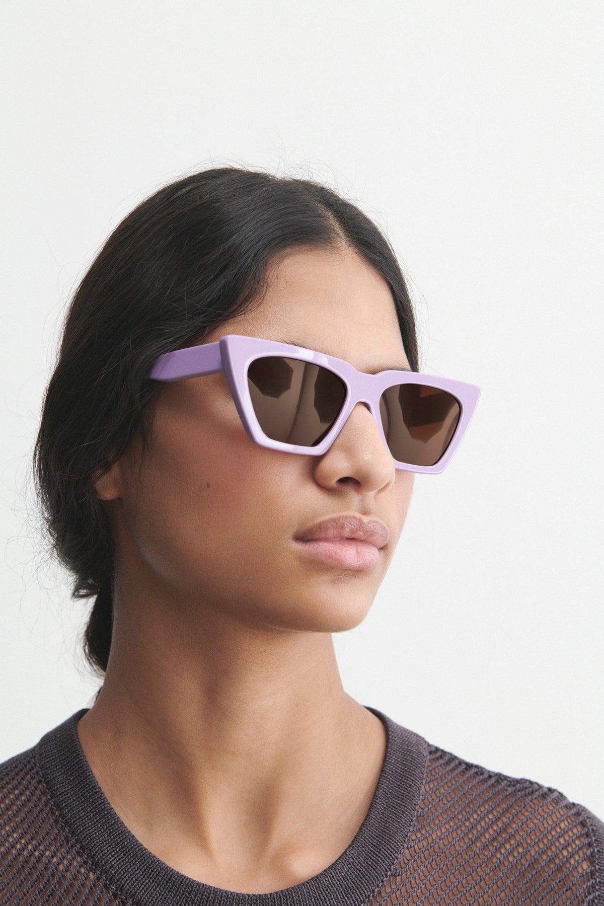 Modan Sunglasses Lilac - Rachel Comey