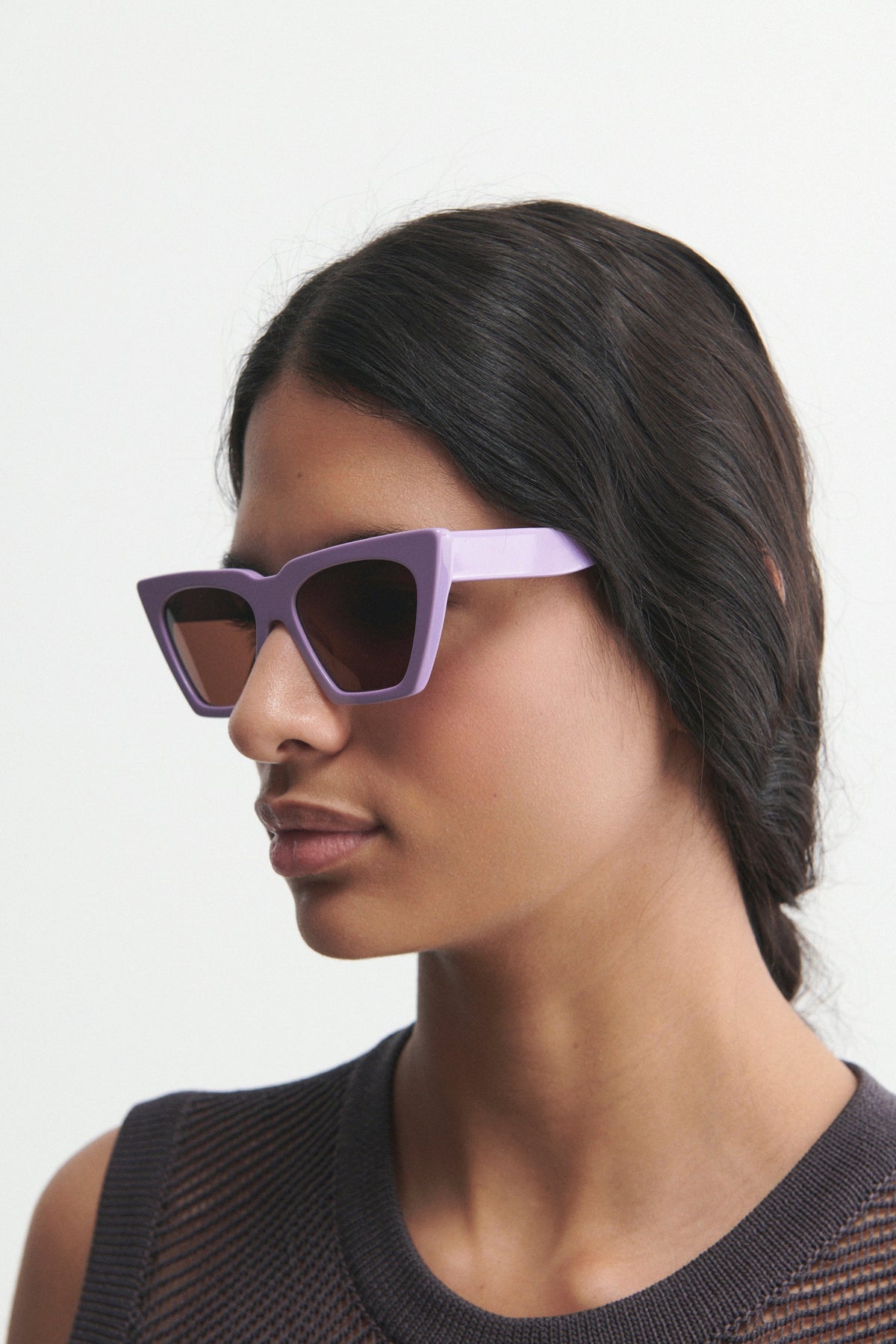 Modan Sunglasses Lilac - Rachel Comey
