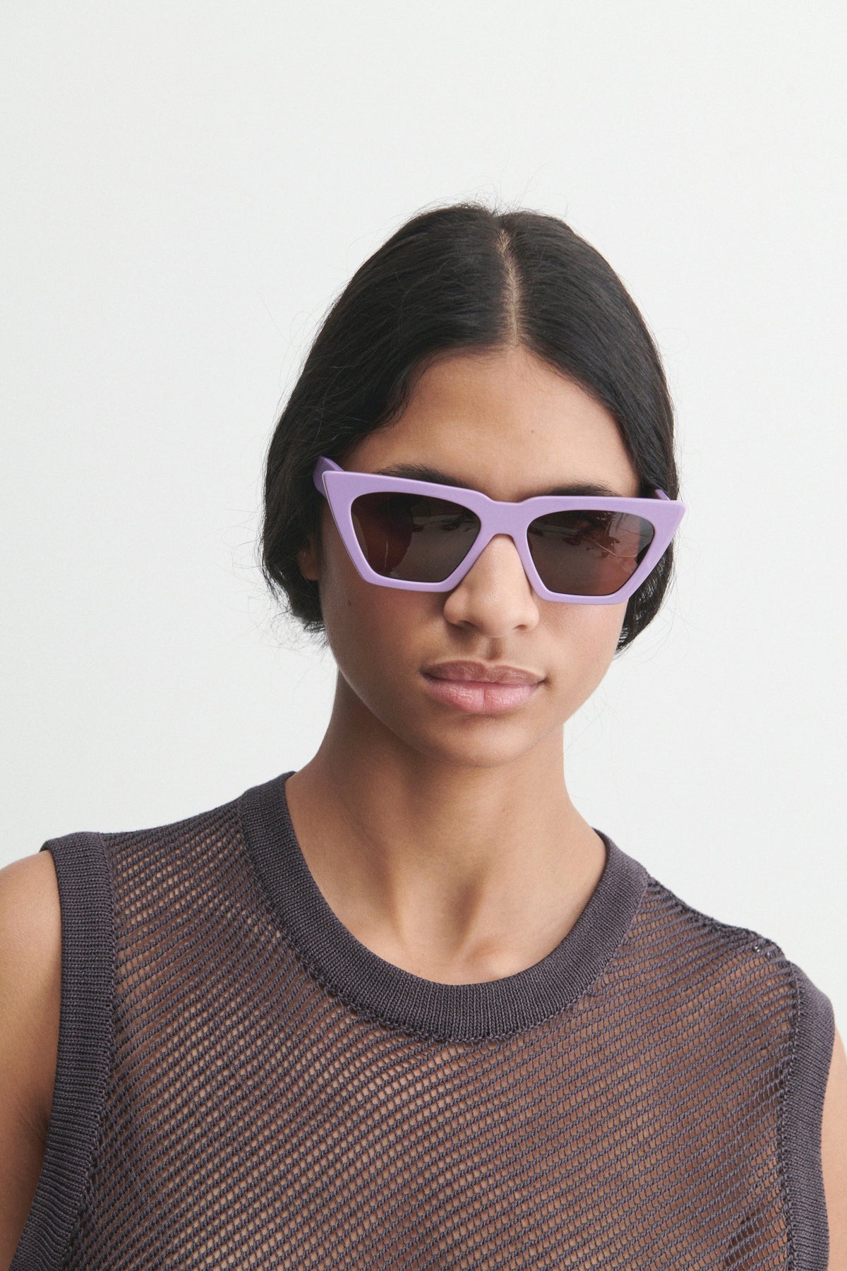 Modan Sunglasses Lilac - Rachel Comey