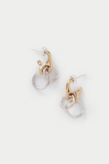 Quarry Isak Earring Pair Brass - Rachel Comey