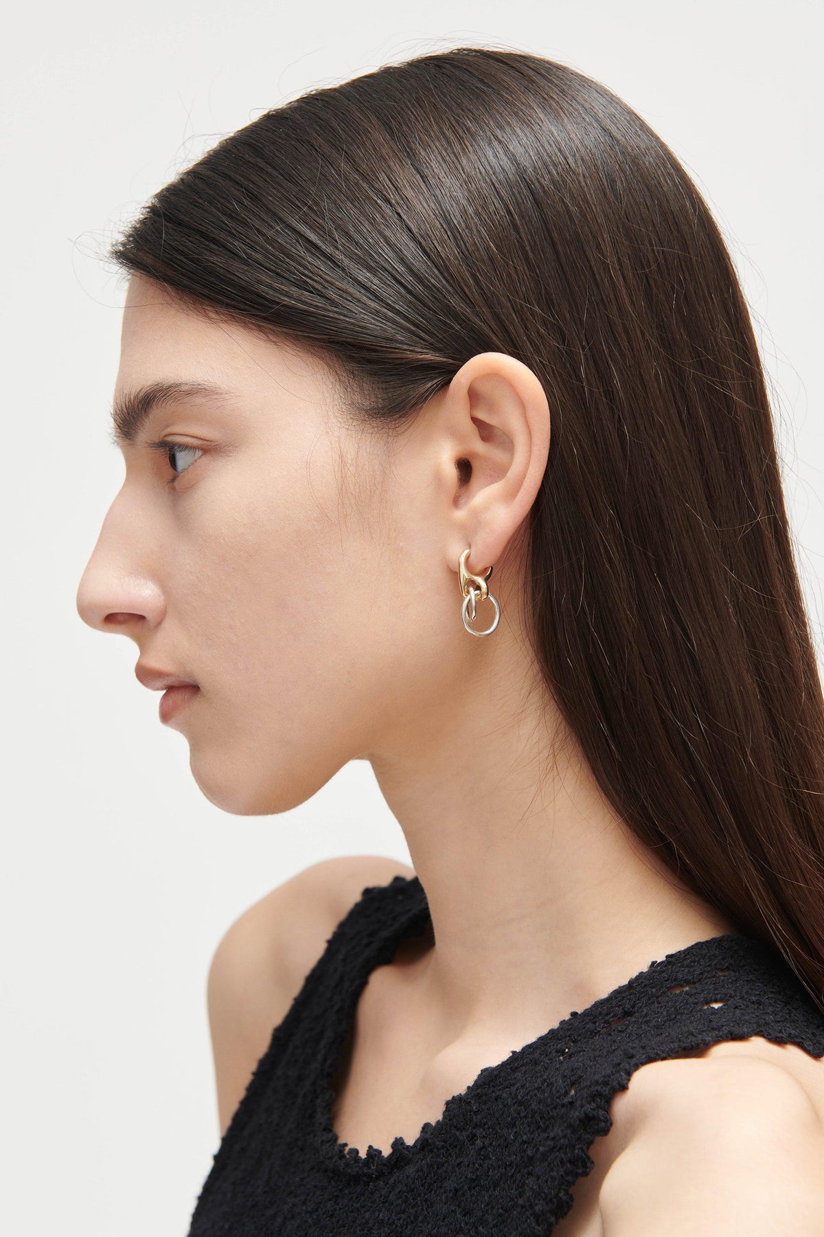 Quarry Isak Earring Pair Brass - Rachel Comey