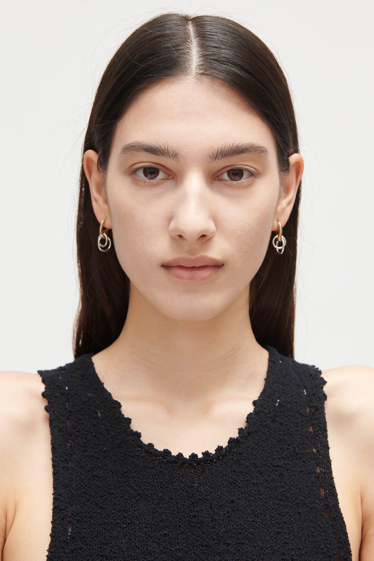 Quarry Isak Earring Pair Brass - Rachel Comey