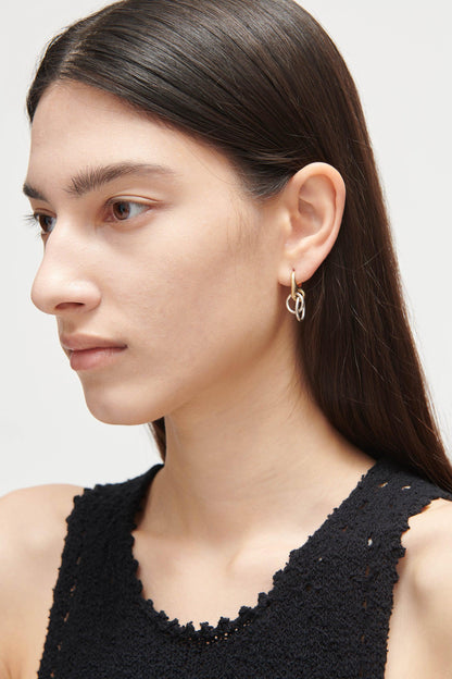 Quarry Isak Earring Pair Brass - Rachel Comey