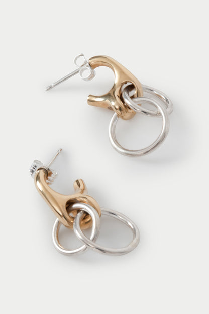 Quarry Isak Earring Pair Brass - Rachel Comey