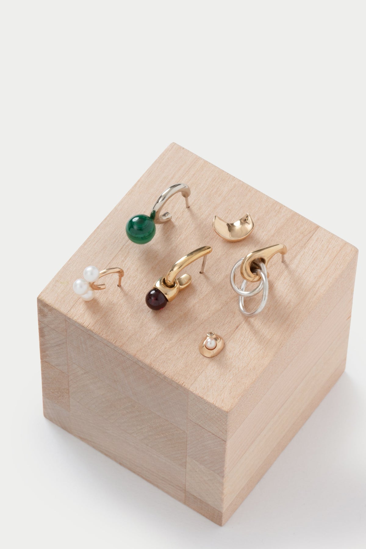 Quarry Isak Earring Pair Brass - Rachel Comey