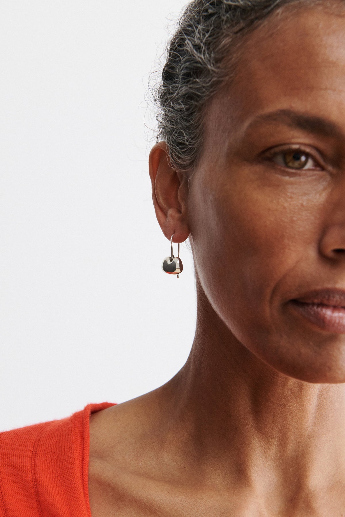 Quarry Tumid Earring Sterling Silver - Rachel Comey