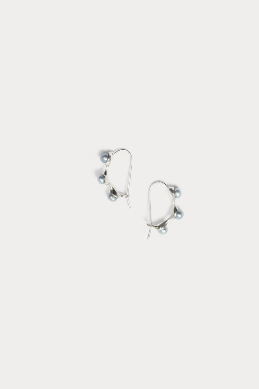 Quarry Syan Hoop Earring Sterling Silver - Rachel Comey
