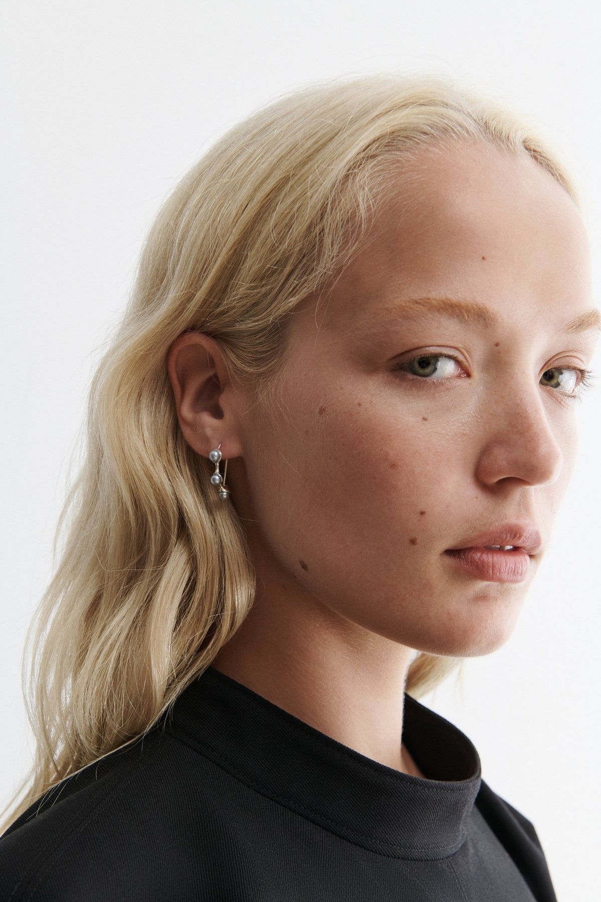 Quarry Syan Hoop Earring Sterling Silver - Rachel Comey