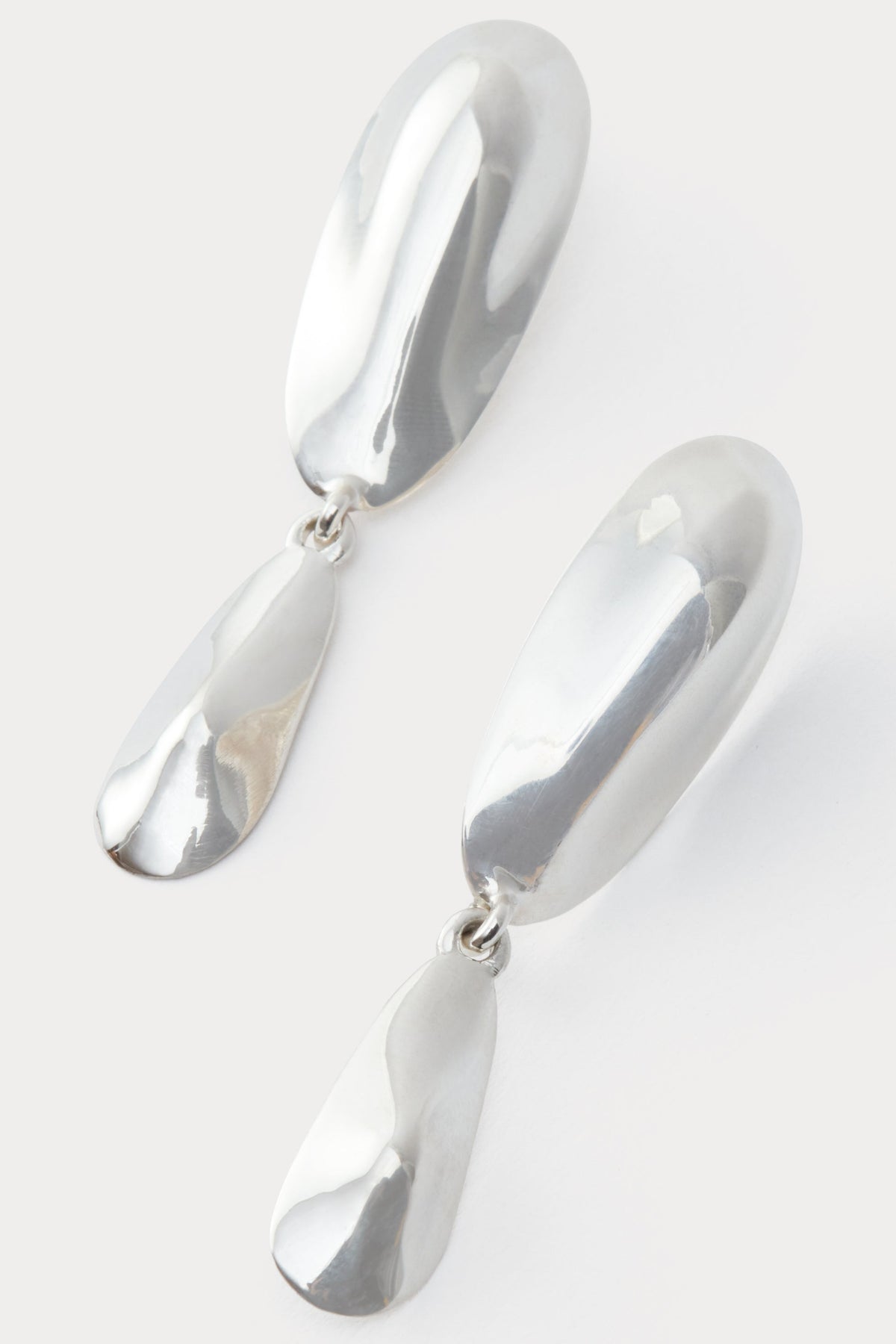 Quarry Duras B Earring Pair Silver - Rachel Comey