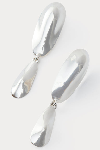 Quarry Duras B Earring Pair Silver - Rachel Comey