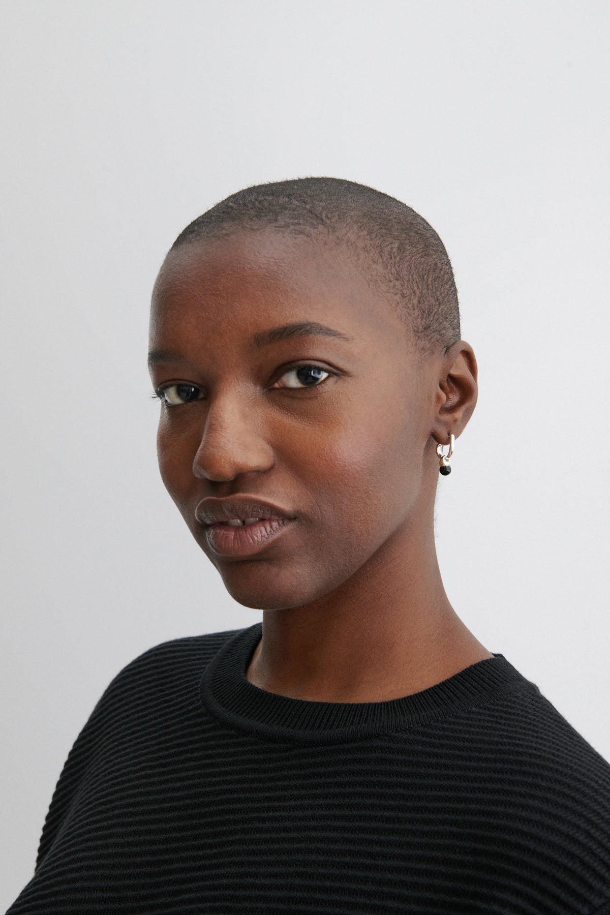 Quarry Roda Stone Earring Pair Black - Rachel Comey