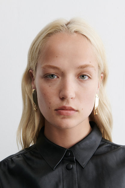 Quarry Martina Earring Pair Brass - Rachel Comey