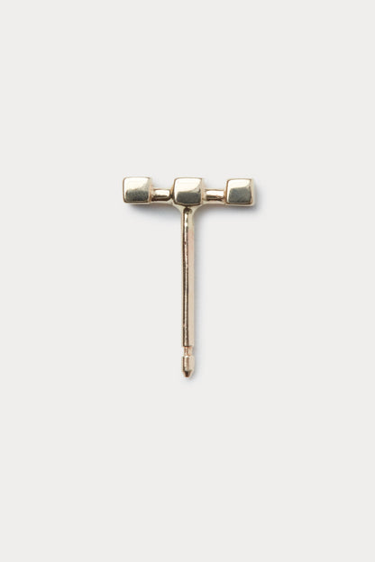 Quarry Andre 3 Earring Single Gold - Rachel Comey
