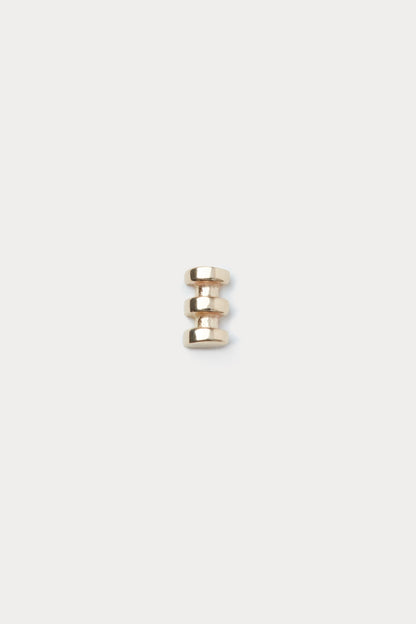 Quarry TriSemi Earring Single Gold - Rachel Comey