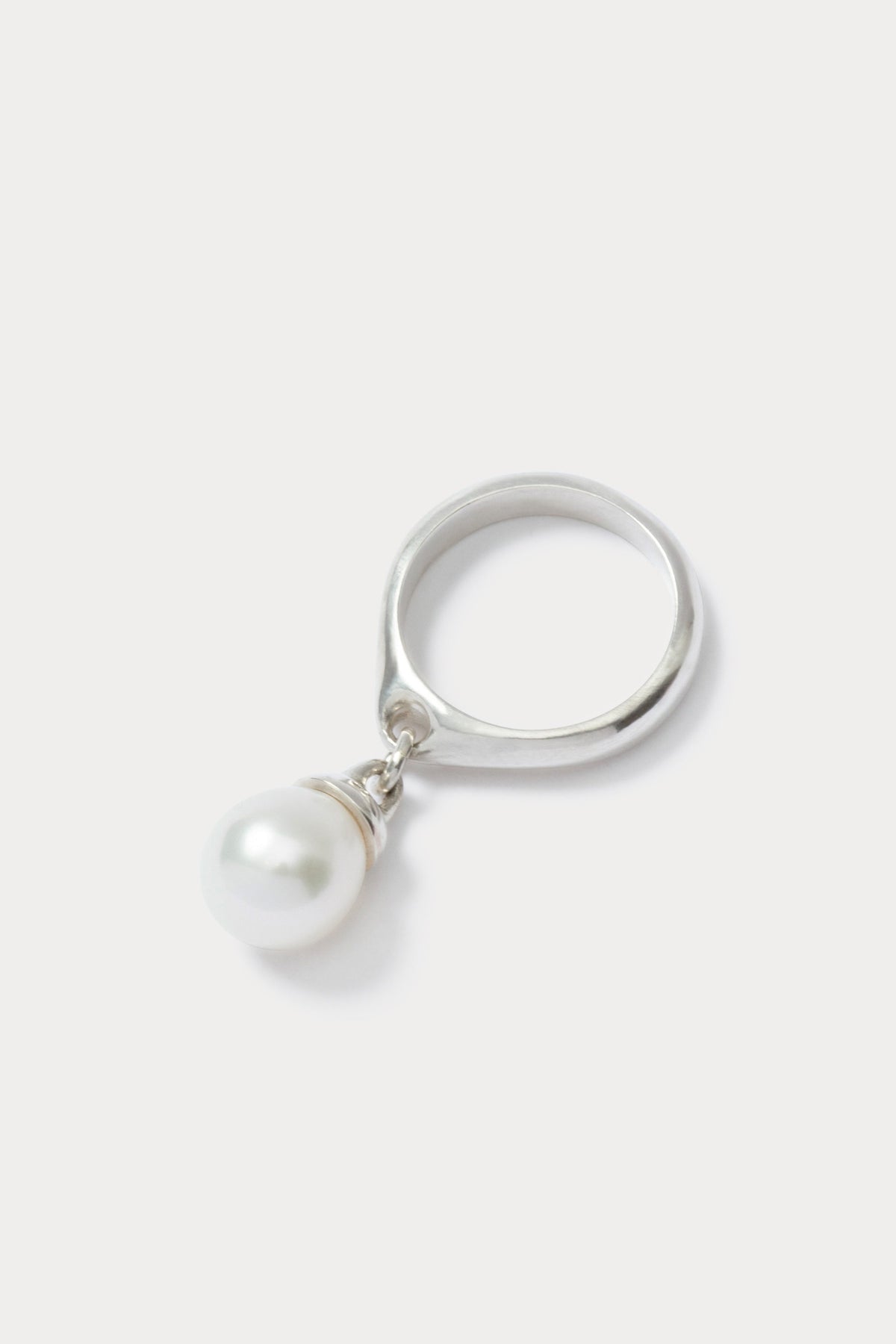 Quarry Fret Ring-B Silver\/Pearl - Rachel Comey