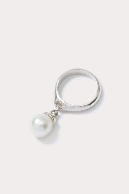 Quarry Fret Ring-B Silver\/Pearl - Rachel Comey