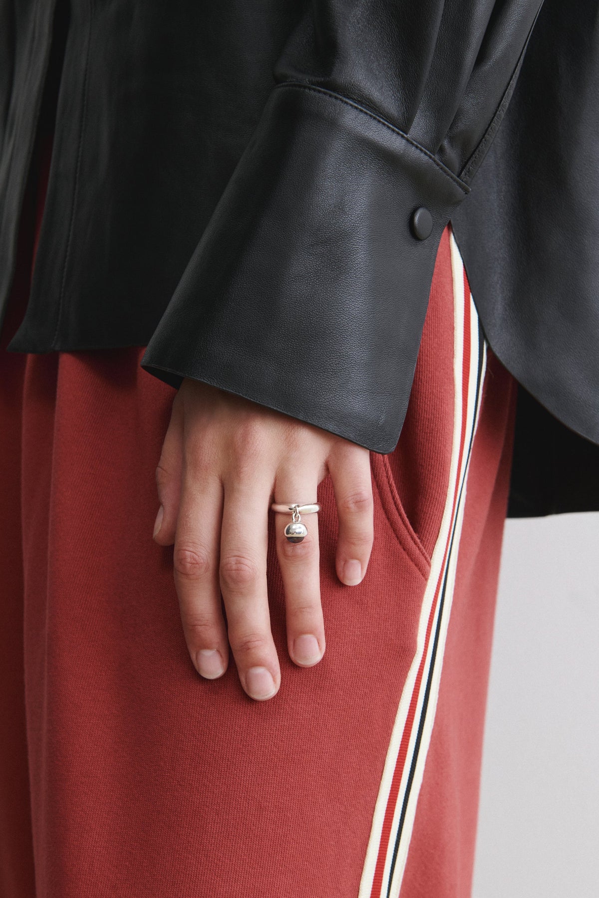 Quarry Fret Ring-C Silver\/Chyrosprase - Rachel Comey
