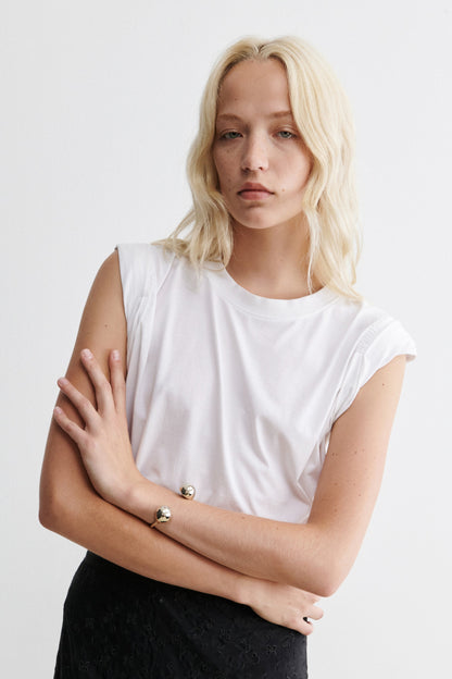 Quarry Double Opis Cuff Silver - Rachel Comey