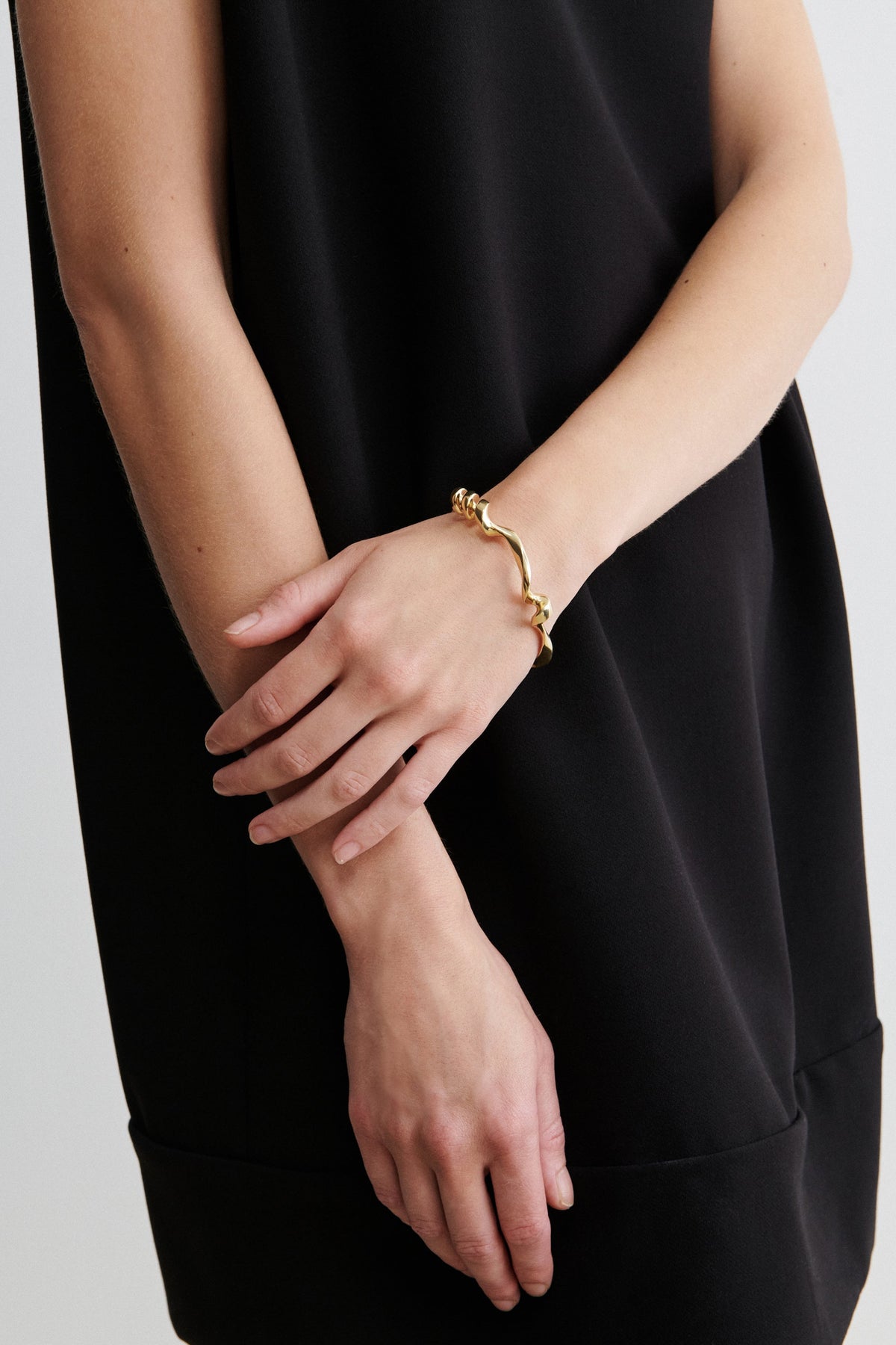 Quarry Whorl Cuff Brass - Rachel Comey