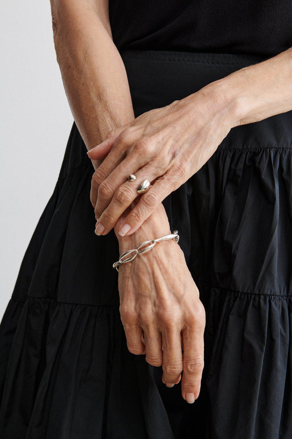 Quarry Kean Lean Bracelet Silver - Rachel Comey